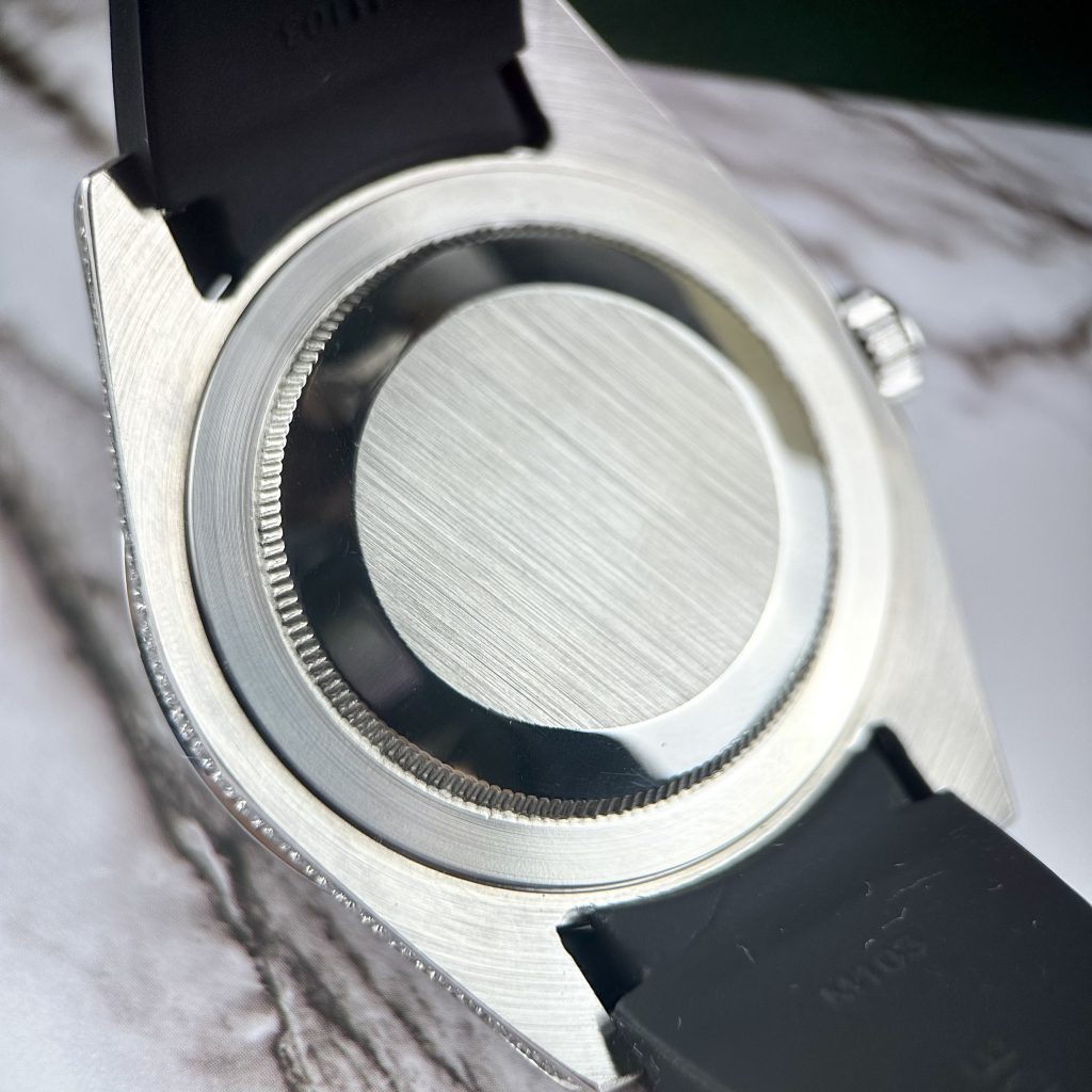 Đồng hồ nam Rolex Submariner Fake 11 máy Nhật đính full đá 