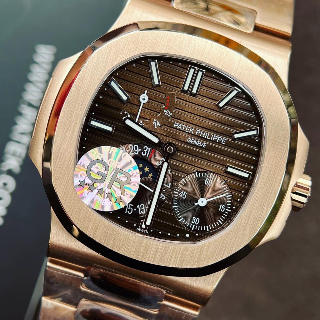 Đồng hồ Patek Philippe Nautilus 5712R Replica 11 mặt Chocolate GR