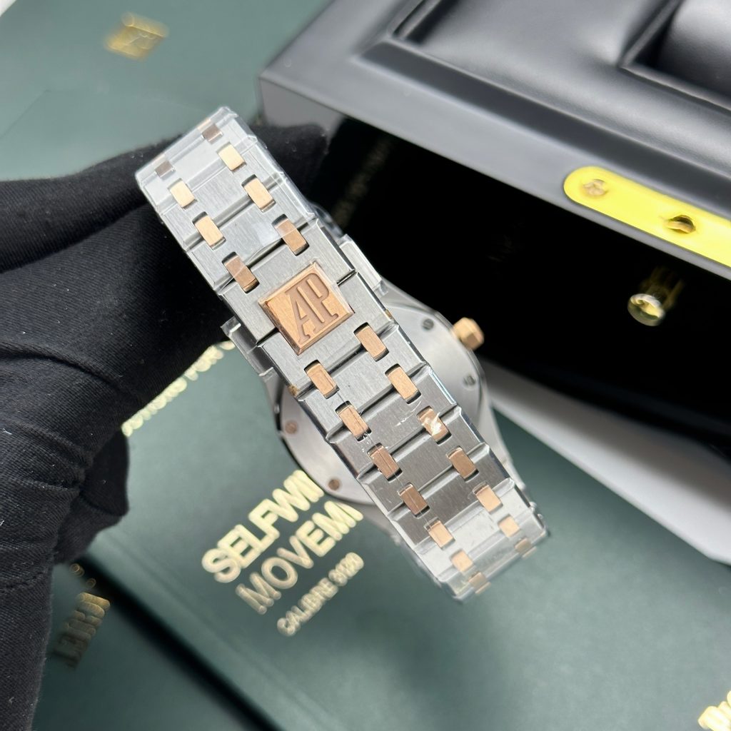 Đồng hồ Audemars Piguet Royal Oak Replica 11 nữ màu Demi Gold