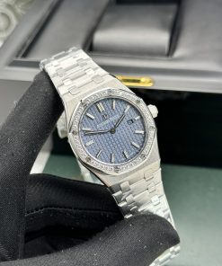 Đồng hồ Audemars Piguet nữ siêu cấp Thụy Sỹ Royal Oak Blue Dial 34mm