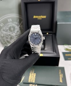 Đồng hồ Audemars Piguet nữ siêu cấp Thụy Sỹ Royal Oak Blue Dial 34mm