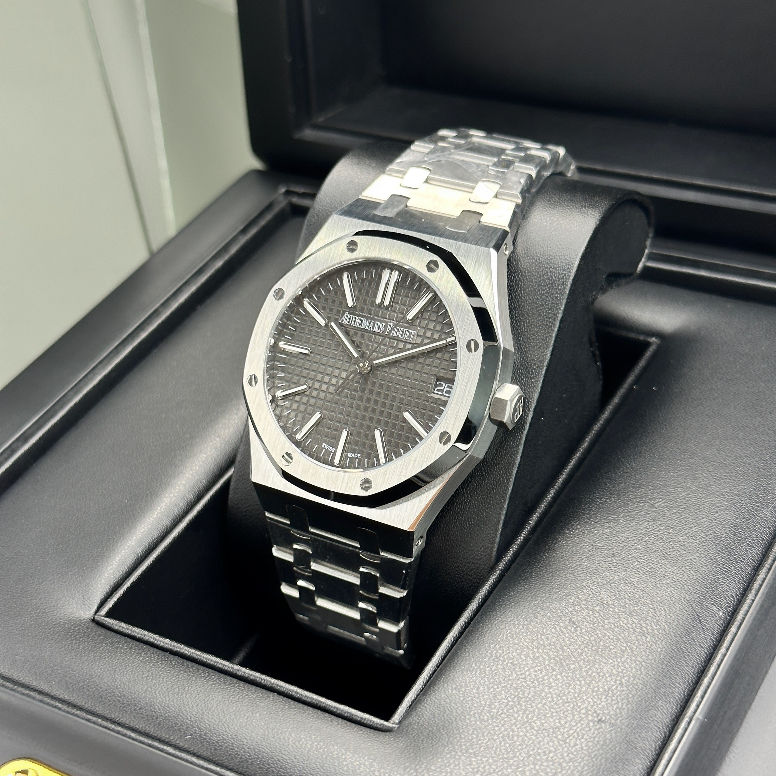 Đồng hồ Audemars Piguet Royal Oak Replica 11 nam dây kim loại KZ Đồng hồ Audemars Piguet Royal Oak Replica 11 nam dây kim loại KZ