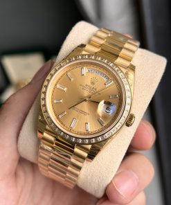 Đồng hồ Rolex Day-Date full Gold Replica 11 Thụy Sỹ EW Factory nam 40mm