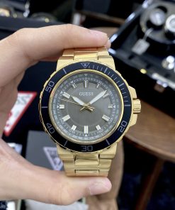 Đồng hồ nam Guess dây kim loại giá rẻ like auth 3 phiên bản 44mm