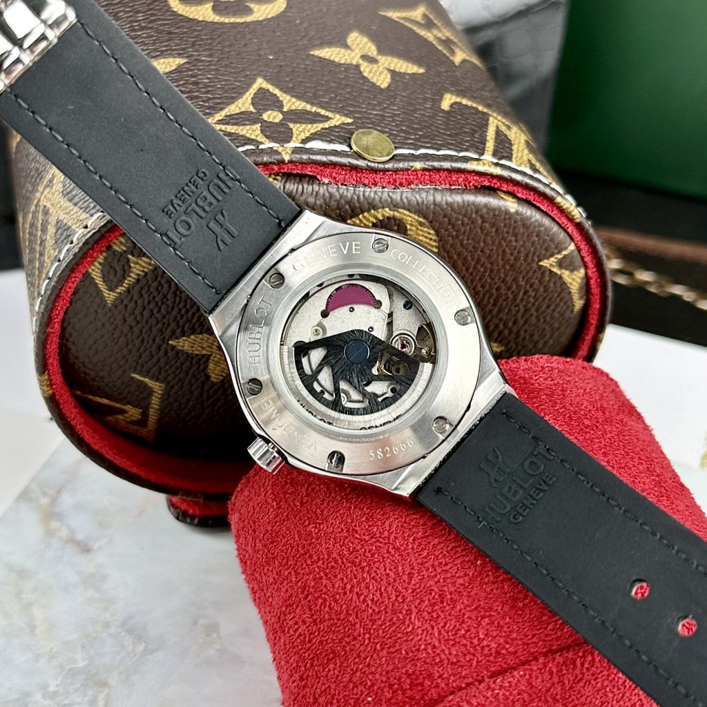 Đồng hồ Hublot cặp máy cơ Automatic đính đá giá rẻ