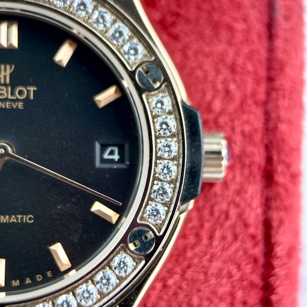Đồng hồ Hublot Super Fake Nhật màu vàng king gold đủ size