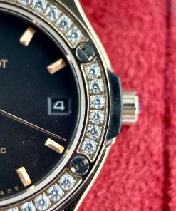 Đồng hồ Hublot Super Fake Nhật màu vàng king gold đủ size
