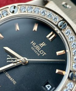 Đồng hồ Hublot Super Fake Nhật màu vàng king gold đủ size