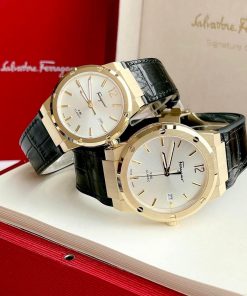 Đồng hồ Salvatore Ferragamo F80 Classic Like Auth màu đen giá rẻ