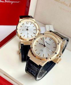 Đồng hồ Salvatore Ferragamo F80 Classic Like Auth màu đen giá rẻ