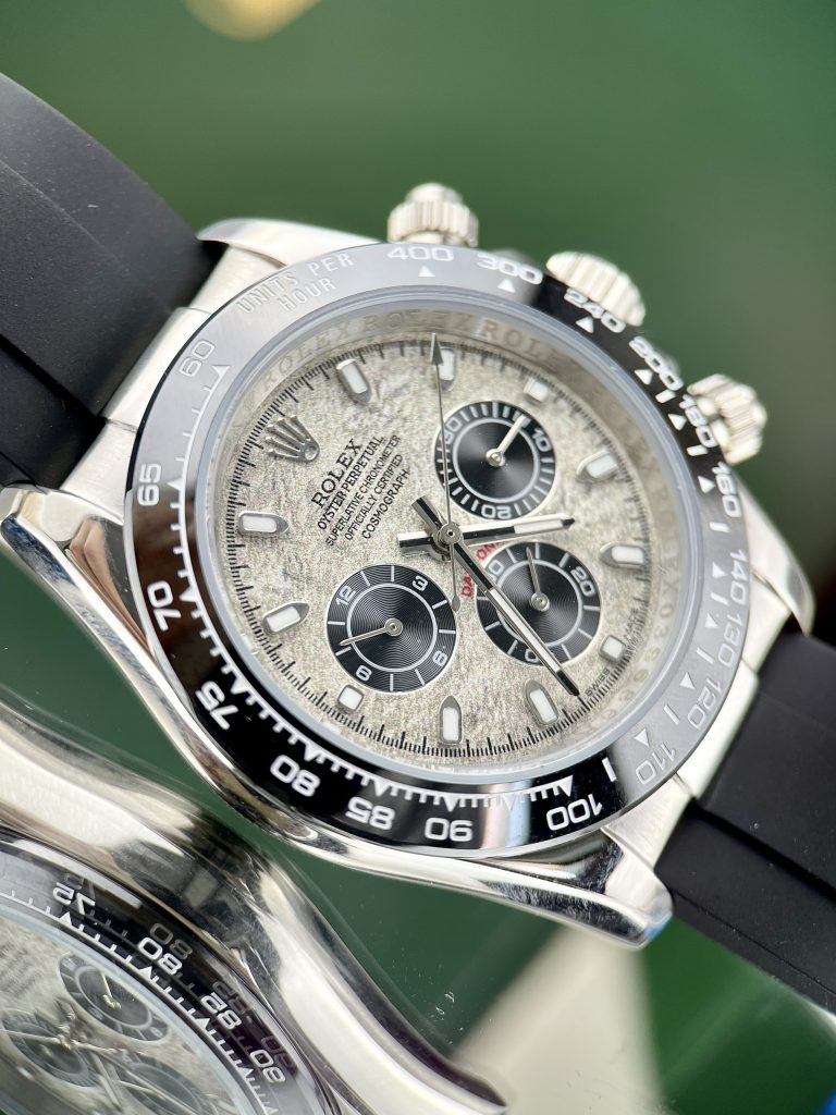 Đồng hồ mặt thiên thạch Rolex Daytona Fake cao cấp máy cơ Nhật