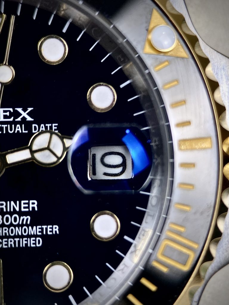 Đồng hồ nam Rolex Submariner Automatic nhật demi gold nam 41mm