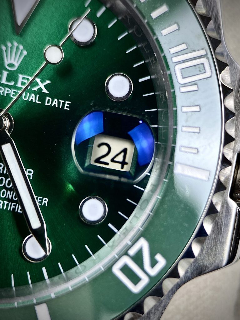 Đồng hồ nam Rolex Submariner Fake 11 máy cơ Nhật mặt xanh lá cây