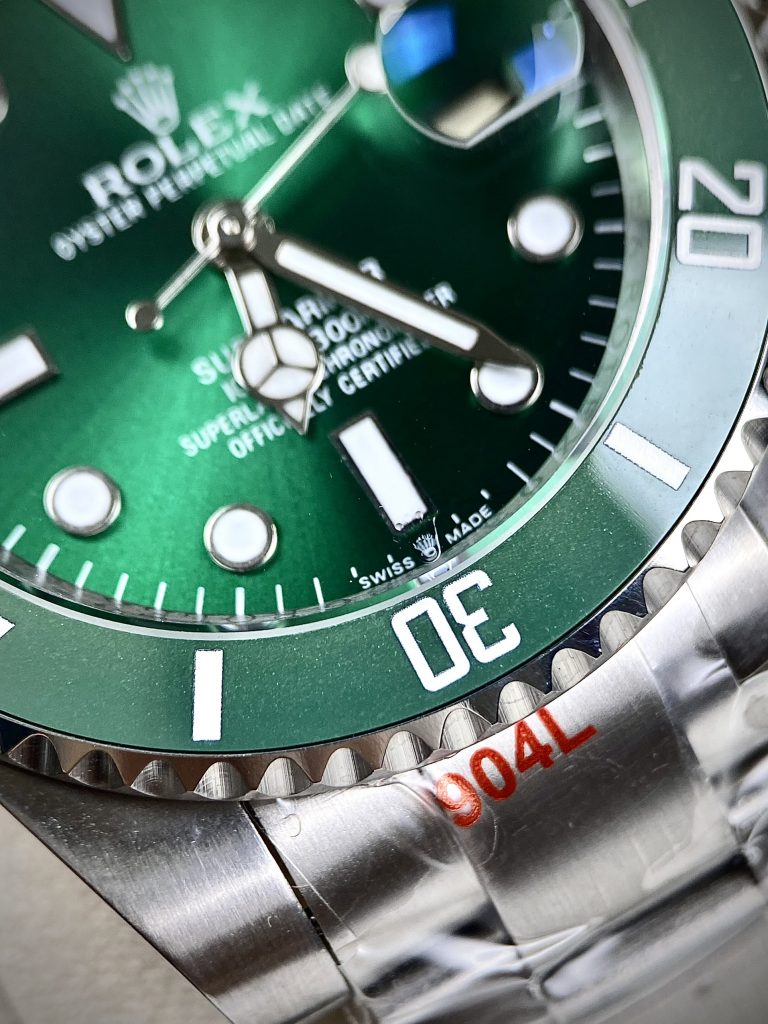Đồng hồ nam Rolex Submariner Fake 11 máy cơ Nhật mặt xanh lá cây