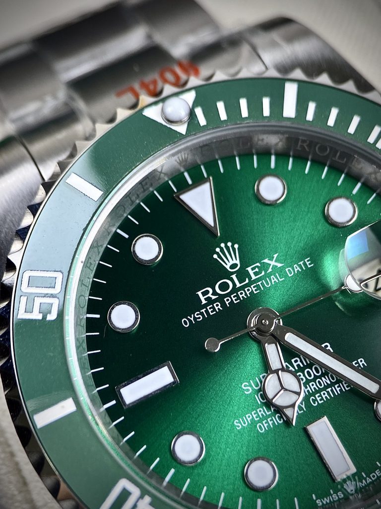 Đồng hồ nam Rolex Submariner Fake 11 máy cơ Nhật mặt xanh lá cây