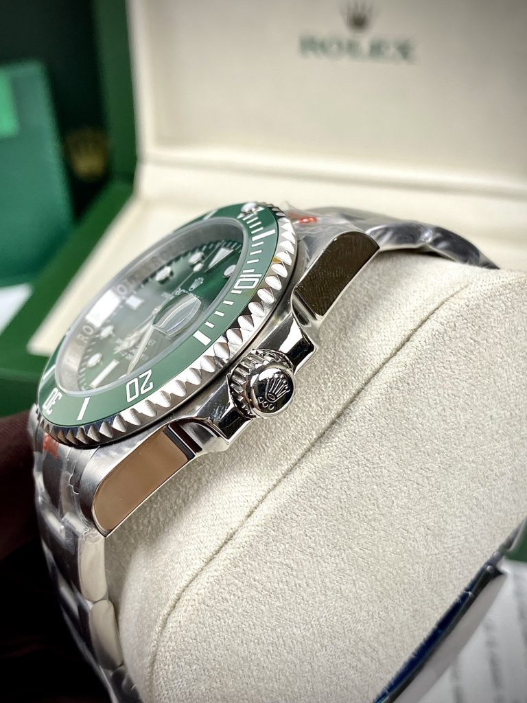 Đồng hồ nam Rolex Submariner Fake 11 máy cơ Nhật mặt xanh lá cây