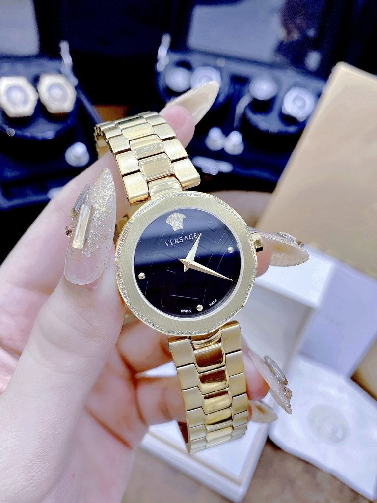 Đồng hồ Versace Idiya nữ siêu cấp máy Thụy Sỹ Like Auth giá rẻ 