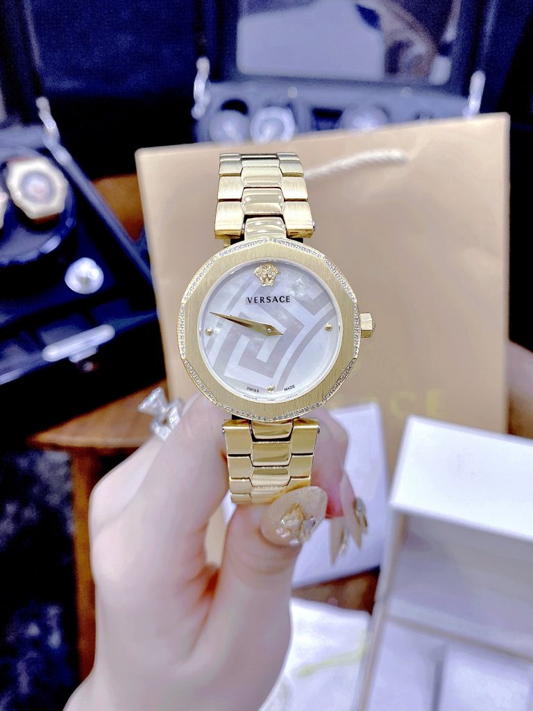 Đồng hồ Versace Idiya nữ siêu cấp máy Thụy Sỹ Like Auth giá rẻ 