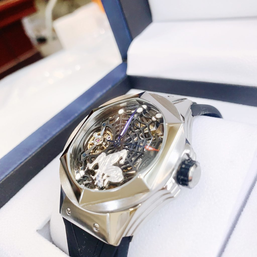 Đồng hồ chính hãng Hanboro nam máy cơ Automatic Nhật giá rẻ