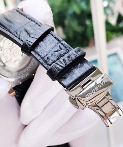 Đồng hồ cơ lộ máy Hanboro chính hãng Automatic màu demi 44mm