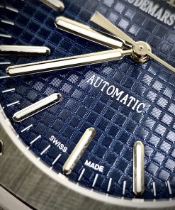 Đồng hồ Audemars Piguet Automatic nam dây kim loại mặt xanh 41mm