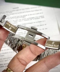 Đồng hồ Audemars Piguet Automatic nam dây kim loại mặt xanh 41mm