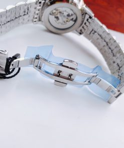 Đồng hồ Huboler nam chính hãng Huboler by Hanboro Automatic dây kim loại 44mm