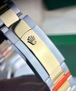 Đồng hồ Rolex giá rẻ Rolex Sky-Dweller Oyster Perpetual Gold Super Fake Size 41mm