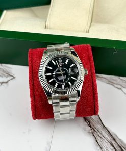 Đồng hồ Rolex Sky-Dweller Oyster Perpetual Gold Super Fake 2 màu 41mm