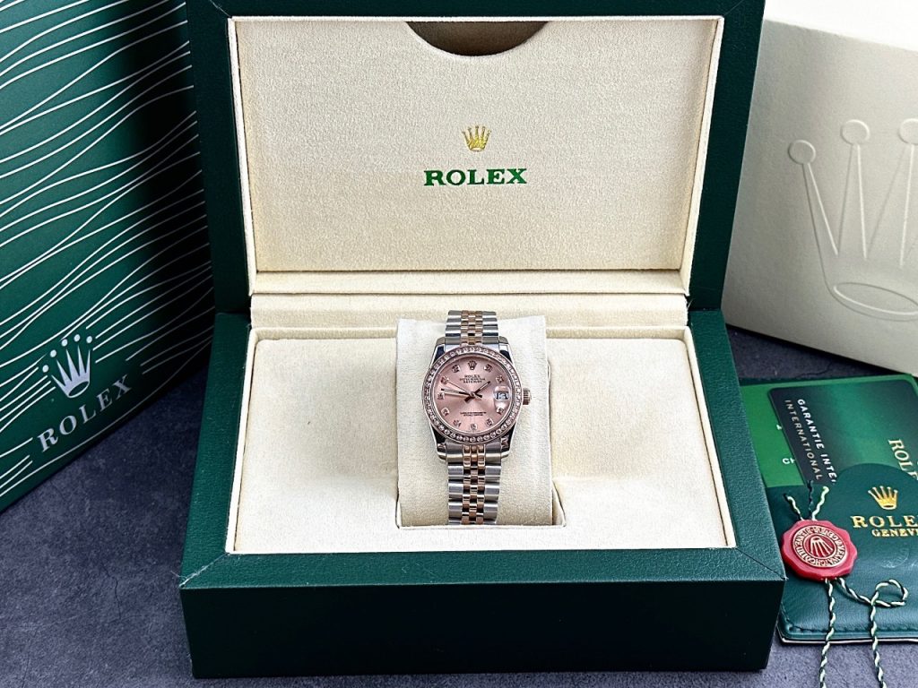 Đồng hồ Rolex nữ máy cơ tự động Rolex DateJust super fake 31mm