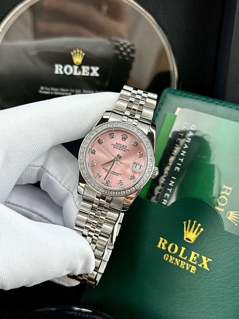 Đồng hồ Rolex nữ máy cơ tự động Rolex DateJust super fake 31mm
