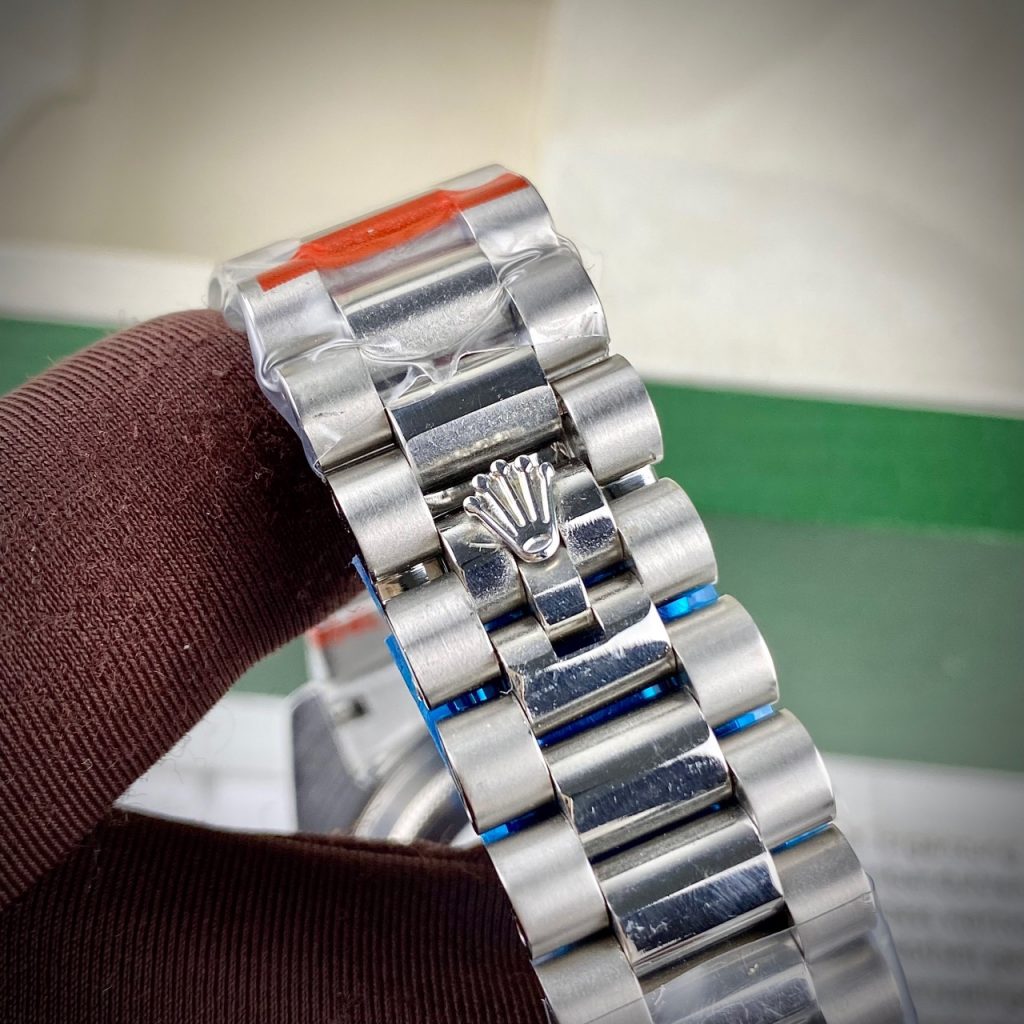 Đồng hồ nam Rolex Super Fake máy nhật Day-Date dây kim loại 40mm