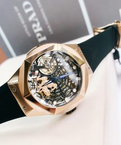 Đồng hồ chính hãng Hanboro nam máy cơ Automatic Nhật giá rẻ 44mm