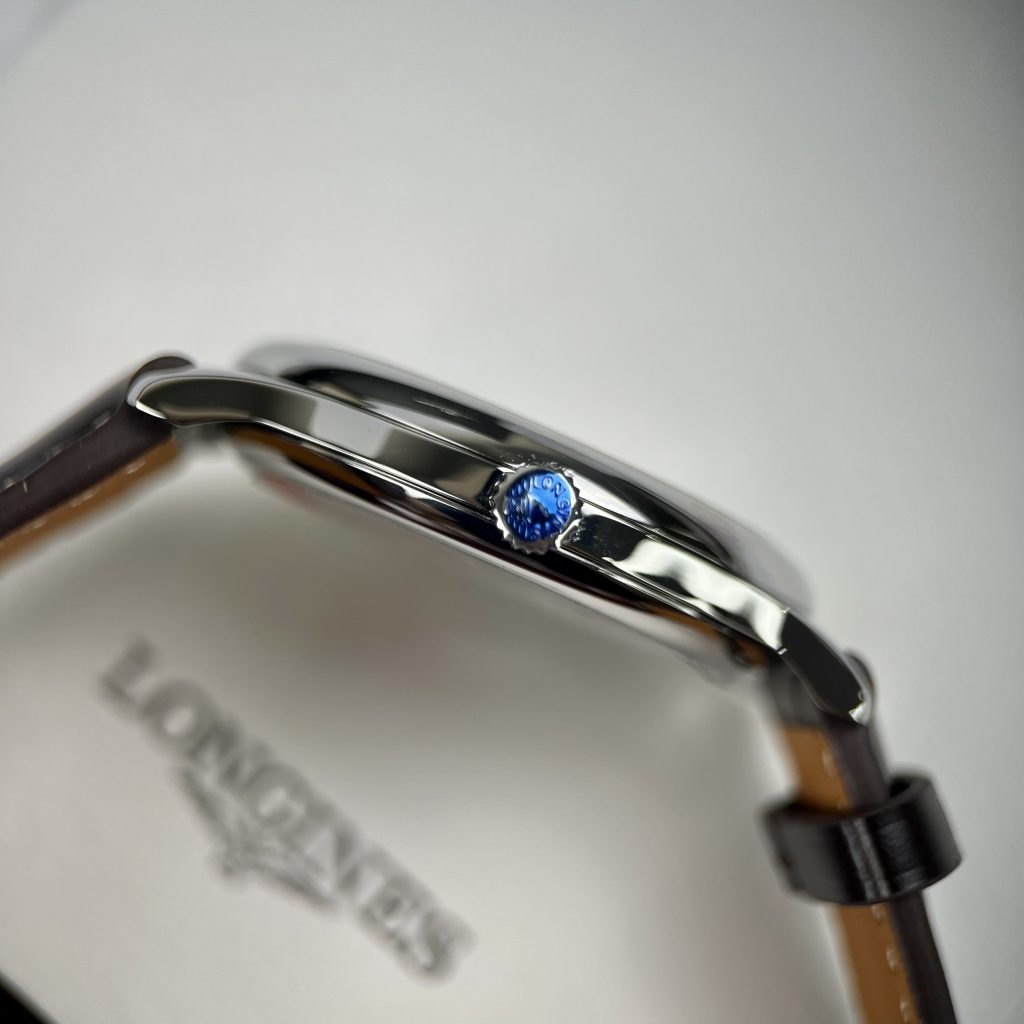 Đồng hồ Longines nam mặt trắng Automatic Thụy Sỹ 40mm