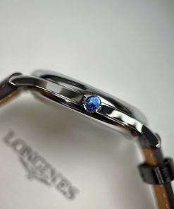 Đồng hồ Longines nam mặt trắng Automatic Thụy Sỹ 40mm