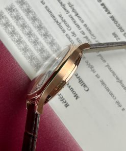 Đồng hồ cơ nam dây da Cartier Drive de Cartier replica 1:1