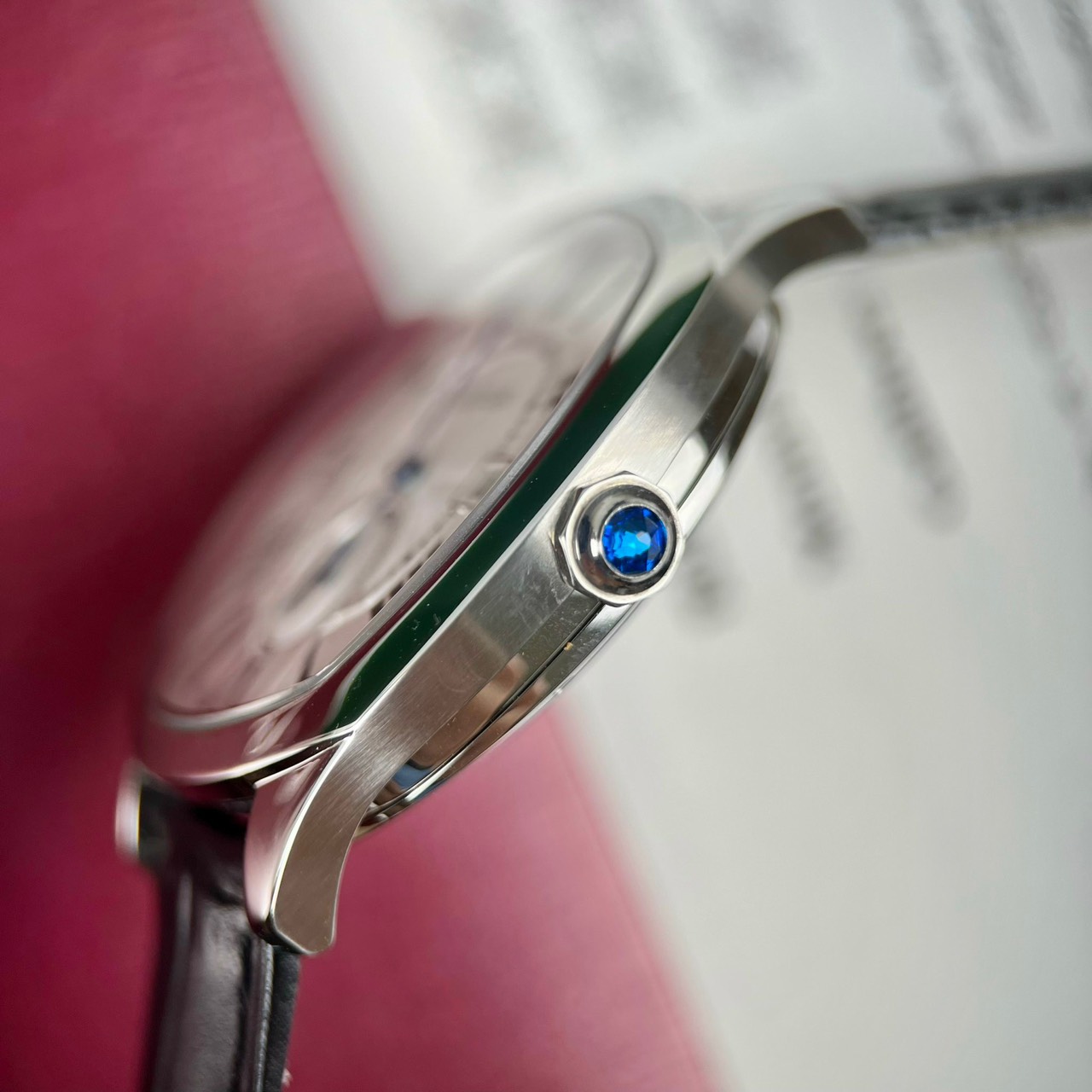 Đồng hồ cơ nam Cartier Drive de Cartier replica 1:1 Đồng hồ cơ nam Cartier Drive de Cartier replica 1:1