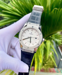 Đồng hồ Hublot nam dây cao su Hublot Classic Fusion máy cơ mặt trắng - DWatch