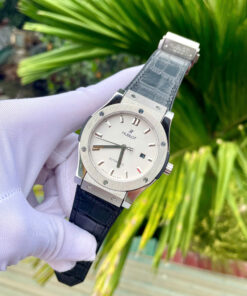Đồng hồ Hublot nam dây cao su Hublot Classic Fusion máy cơ mặt trắng - DWatch