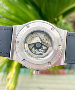 Đồng hồ Hublot nam dây cao su Hublot Classic Fusion máy cơ mặt trắng - DWatch