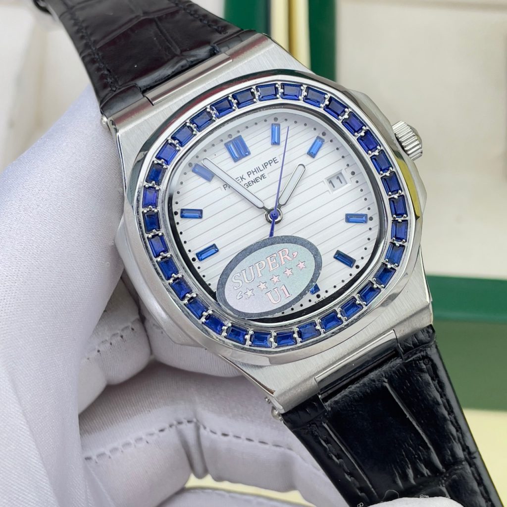 Đồng hồ nam Patek Philippe Nautilus Super Fake cao cấp 40mm