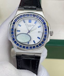 Đồng hồ nam Patek Philippe Nautilus Super Fake cao cấp 40mm