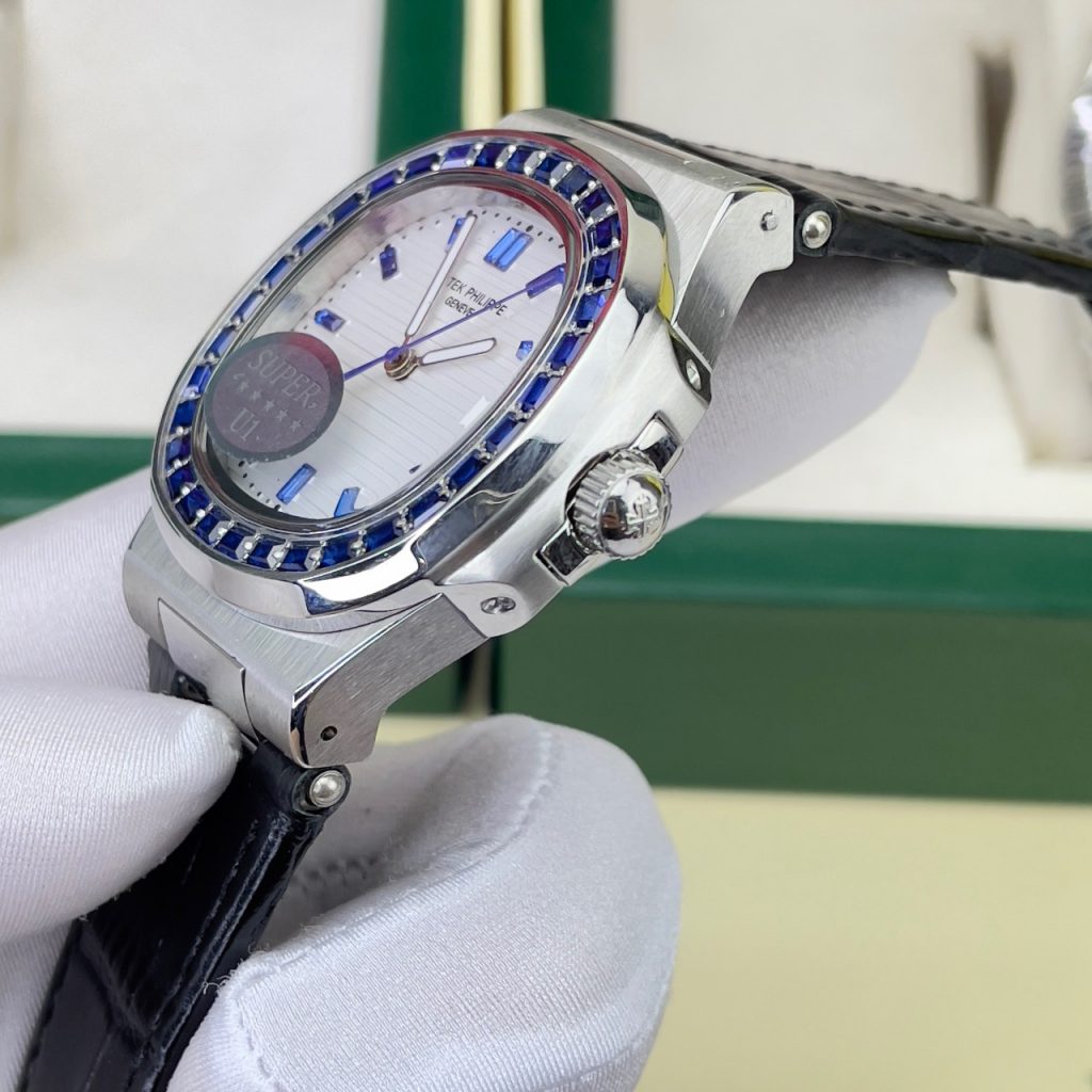 Đồng hồ nam Patek Philippe Nautilus Super Fake cao cấp 40mm