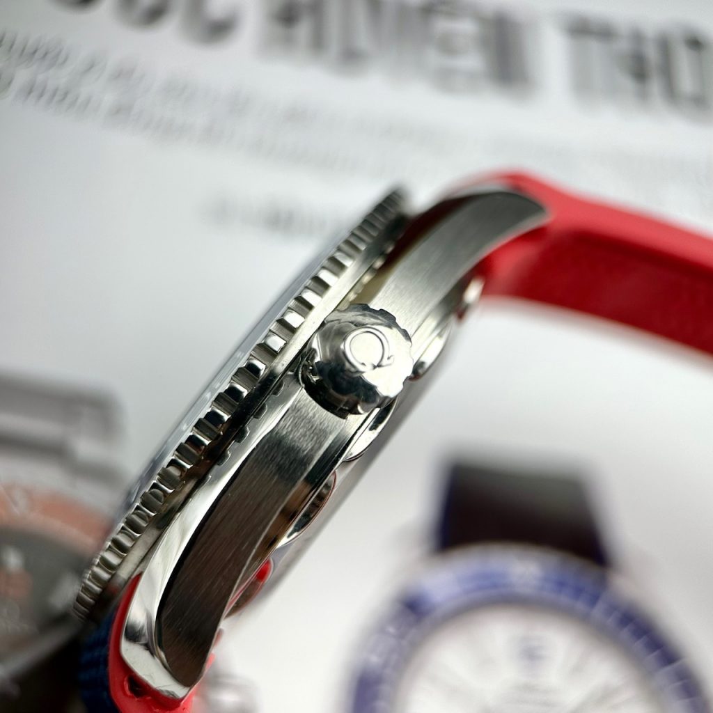 Đồng hồ nam máy cơ Omega Seamaster co-axial 800 fake cao cấp 41mm