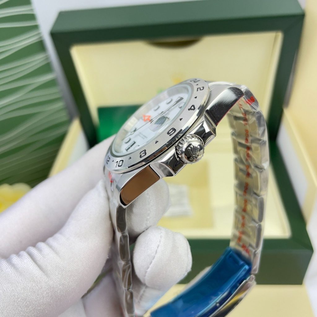 Đồng hồ nam dây kim loại Rolex Oyster Perpetual fake cao cấp 40mm