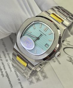 Đồng hồ fake cao cấp Patek Philippe Nautilus nam máy cơ automatic nhật 40mm
