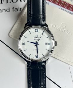 Đồng hồ Omega Deville Co-Axial Chronometer nam máy cơ dây da fake cao cấp 40mm