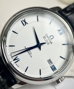 Đồng hồ Omega Deville Co-Axial Chronometer nam máy cơ dây da fake cao cấp 40mm