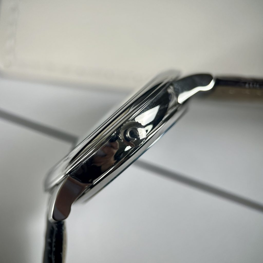 Đồng hồ Omega Deville Co-Axial Chronometer nam máy cơ dây da fake cao cấp 40mm