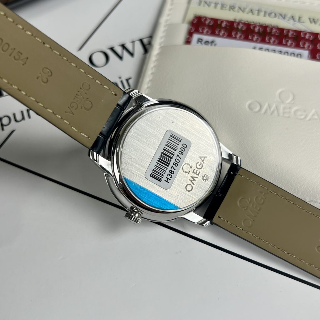 Đồng hồ Omega Deville Co-Axial Chronometer nam máy cơ dây da fake cao cấp 40mm